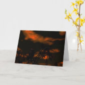 夜ストーカー カード (黄色い花)