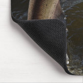 夜チャネルナマズの魚釣り マウスパッド (コーナー)