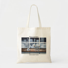 夜トートバックの青 トートバッグ