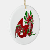 夜ドラゴン セラミックオーナメント (右)