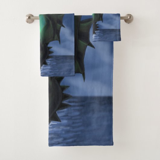 夜ドラゴン バスタオルセット (インサイチュ)