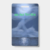 夜ドラゴン バッジ (裏面)