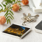 夜パリのオルセー美術館 キーホルダー (側面)