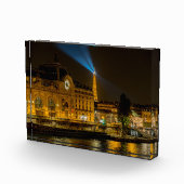 夜パリのオルセー美術館 フォトブロック (右)