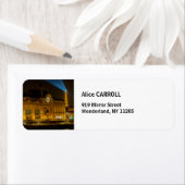 夜パリのオルセー美術館 ラベル (インサイチュ)