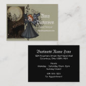 夜ファンタジーの名刺の暗闇 名刺 (正面/裏面)