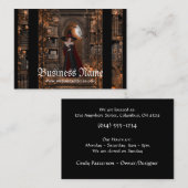 夜ファンタジーの名刺の魔法使い 名刺 (正面/裏面)