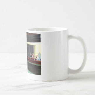 夜ブタ、芸術のブタ コーヒーマグカップ