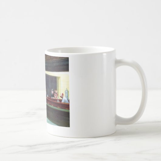 夜ブタ、芸術のブタ コーヒーマグカップ (右)