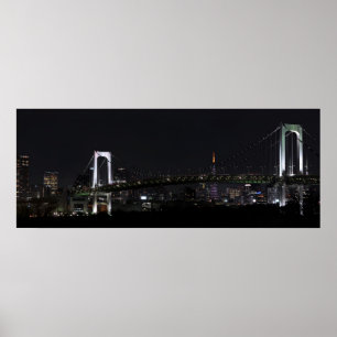夜ポスターによる東京 ポスター