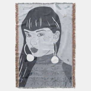 夜ポートレートの一見 スローブランケット