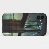 夜マンハッタン橋のブルックリン橋 Case-Mate iPhoneケース (裏面(横))