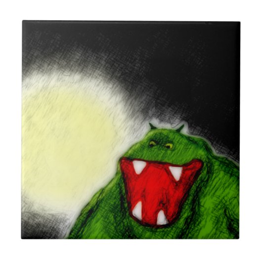 夜モンスター タイル (正面)