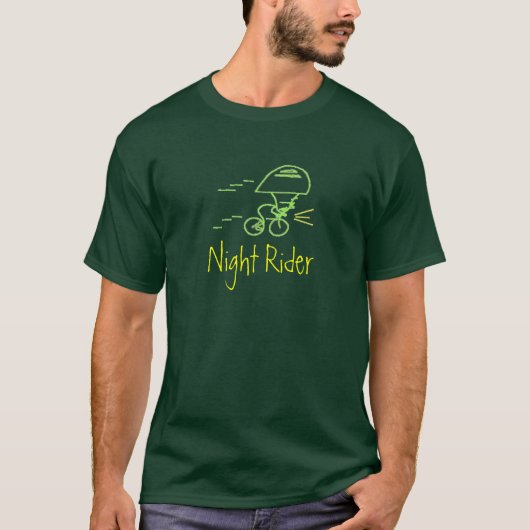 夜ライダー Tシャツ (正面)