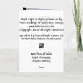 夜ライト カード (裏面)