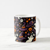 夜不気味のマグ コーヒーマグカップ (正面右)