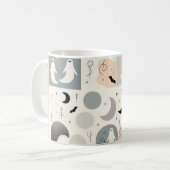 夜不気味のマグ コーヒーマグカップ (正面左)