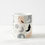 夜不気味のマグ コーヒーマグカップ (中央)