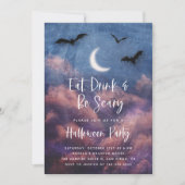 夜不気味大人ハローウィンパーティ 招待状 (正面)