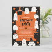 夜不気味幽霊パーティー 招待状 (スタンド正面)