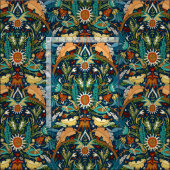 夜中ビクトリアンに襲う ファブリック (タイル)