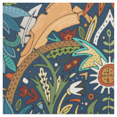 夜中ビクトリアンに襲う ファブリック (クローズアップ)