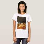 夜交通および記念碑 Tシャツ (正面フル)