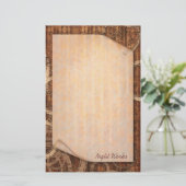 夜仕事- Steampunkの文房具 便箋 (スタンド正面)