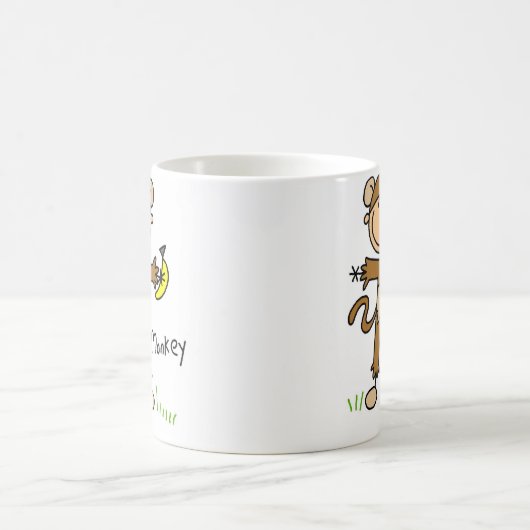 夜会服のマグの棒の姿 コーヒーマグカップ (中央)