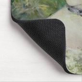 夜会服の若い女の子、1879年 マウスパッド (コーナー)