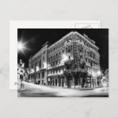 夜光と建物 ポストカード (正面/裏面)