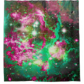 夜光の星野シャワーカーテン シャワーカーテン (正面)