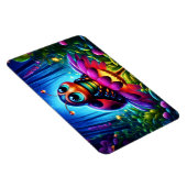 夜光る森の中の魔法の昆虫 マグネット (右側)