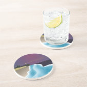 夜光虫 (エメラルドグリーンバージョン) コースター (側面)