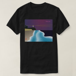 夜光虫 (エメラルドグリーンバージョン) Tシャツ