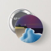 夜光虫 (ブルーバージョン) 缶バッジ (正面&裏面)