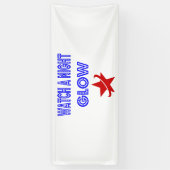 夜光 横断幕 (縦)