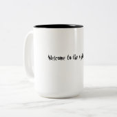 夜勤のドリームチームのマグ ツートーンマグカップ (正面左)