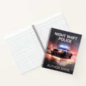 夜勤の交番ブックカバーインスピレーションノート ノートブック (内部)