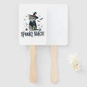 夜勤の目的 – 1不気味ナース猫D ハンドファン (正面&裏面)