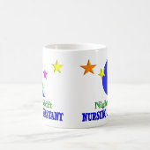 夜勤の看護の助手 コーヒーマグカップ (中央)