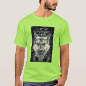 夜勤シェパード Tシャツ (正面)