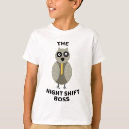 夜勤ボス Tシャツ