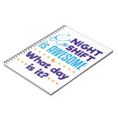 夜勤素晴らしは何時か ノートブック (左側)