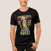 夜勤認定看護助手 トライブレンドＴシャツ (正面)