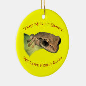 夜勤 セラミックオーナメント (右)