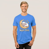 夜勤 トライブレンドTシャツ (正面全面)