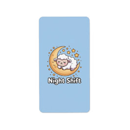 夜勤 ラベル