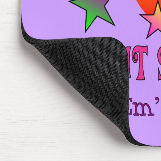 夜勤RTの月の棒の人 マウスパッド (コーナー)