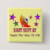 夜勤RTの月の棒の人 缶バッジ (正面)